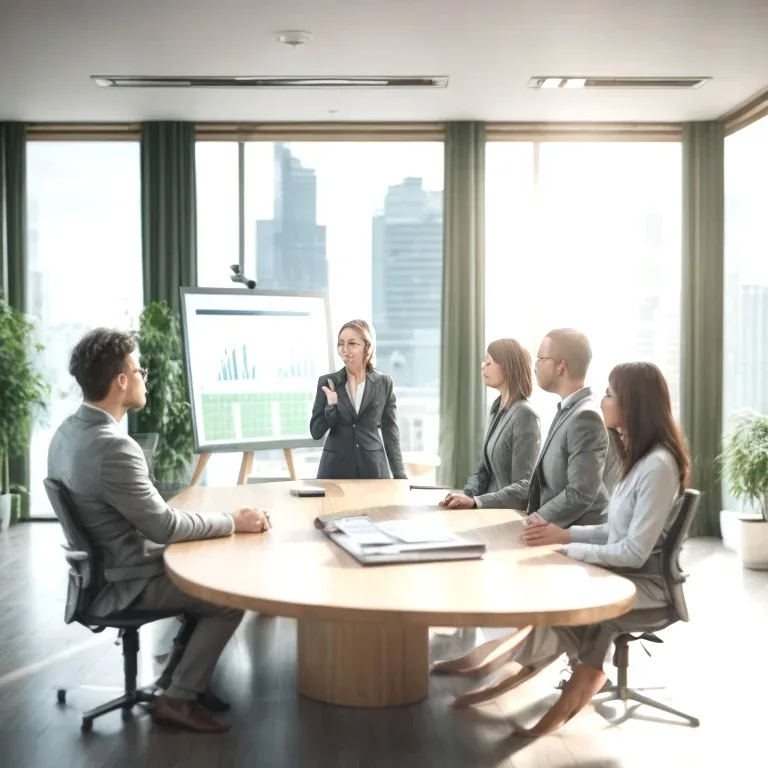 Executive workshop focusing on mindful business strategy